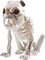 Halloween Plastic Dog Skeleton 8 Inches Puppy Skeleton Plastic Dog Bones with Joints for Prop Spooky Scene Party Favors Decoration